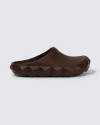 Valentino Garavani Slippers Roman Stud Turtle Marrone