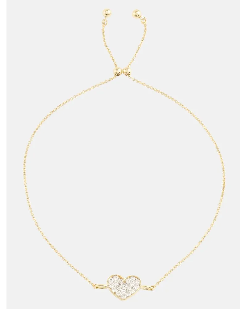 Stone & Strand Bracciale All My Love in oro 10kt con diamanti Oro