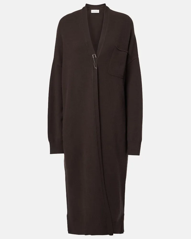 extreme cashmere Cardigan NÂ°61 Koto in misto cashmere Marrone