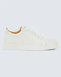 Christian Louboutin Sneakers Louis Junior Spikes Bianco