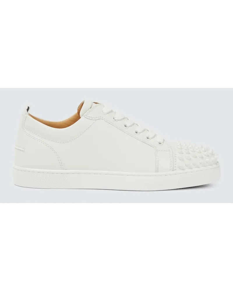 Christian Louboutin Sneakers Louis Junior Spikes Bianco