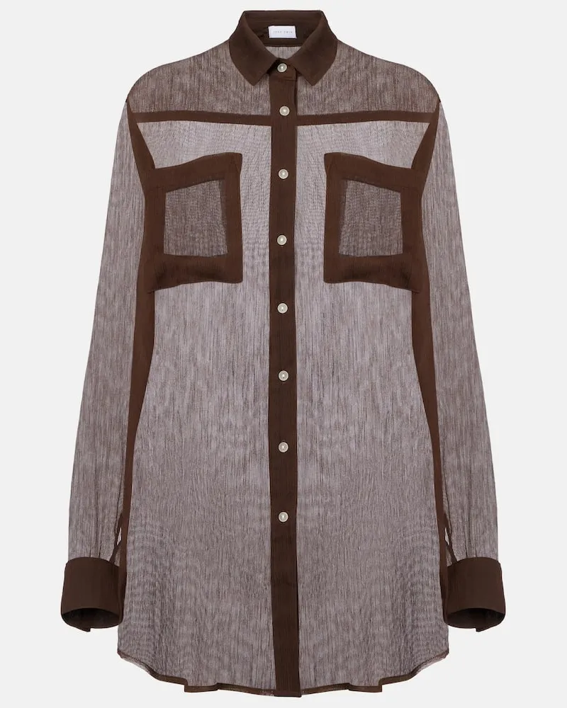 JADE SWIM Camicia Mika Marrone