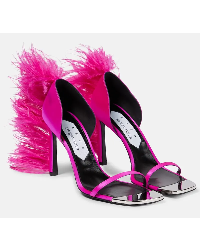 Area X Sergio Rossi - Sandali Amazon Rosa