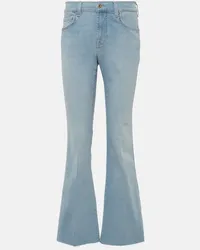 7 for all mankind Jeans bootcut B(Air) a vita media Blu