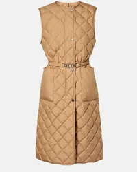 Moncler Piumino senza maniche Butor Beige