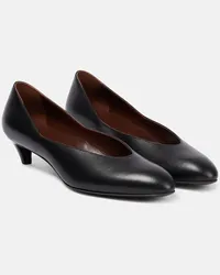 The Row Pumps Almond in pelle Nero