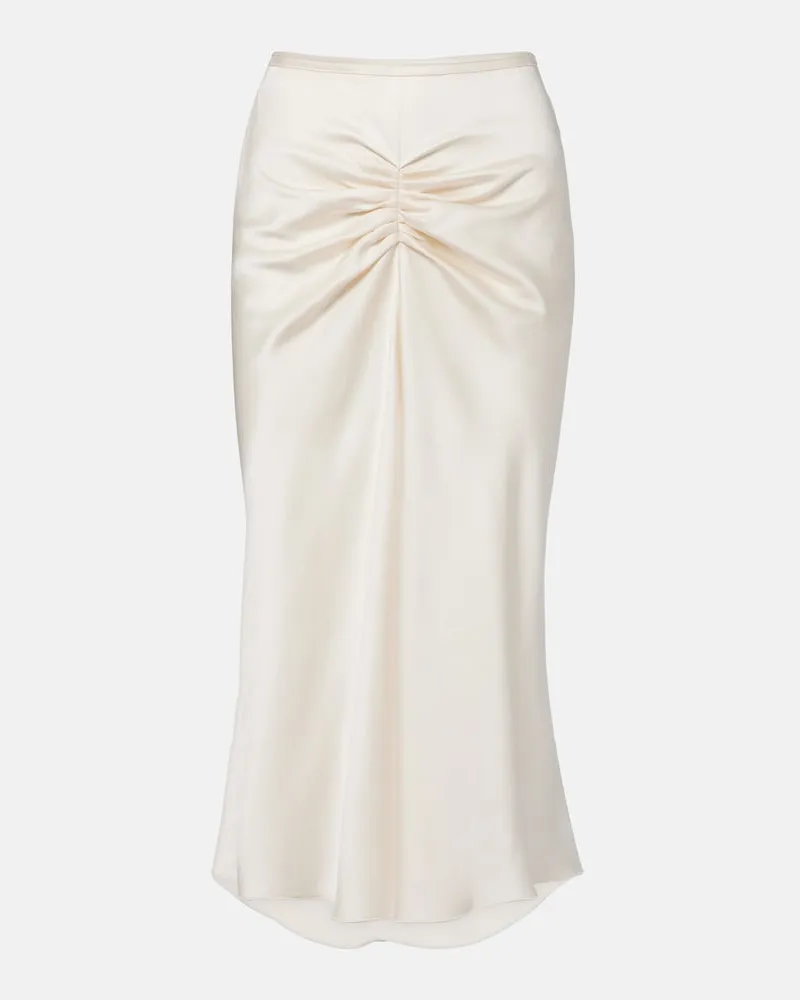Victoria Beckham Gonna midi Bela Bianco