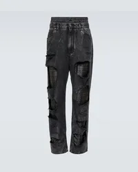 Dolce & Gabbana Jeans regular con logo Multicolore