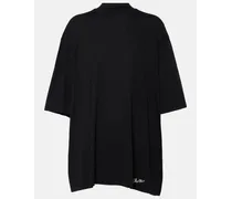 T-shirt oversize in jersey di cotone