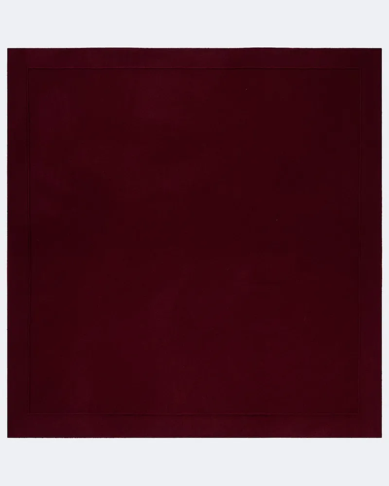 Lisa Yang Sciarpa Frieda in cashmere Borgogna