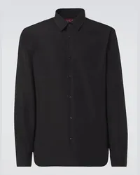 Gucci Camicia in popeline di cotone Nero