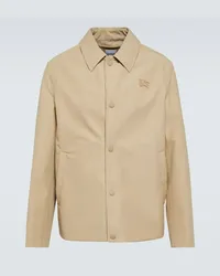 Burberry Giacca in misto cotone Beige