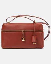 Loro Piana Borsa a spalla Extra L27 in pelle Rosso