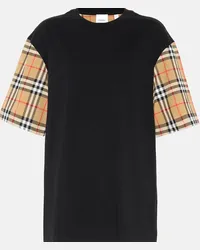 Burberry T-shirt in cotone Nero