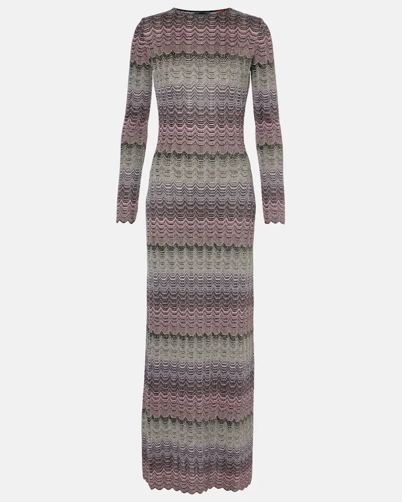 Missoni Abito lungo in lamÃ Multicolore