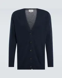 Maison Margiela Cardigan in lana Blu