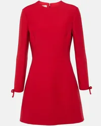 Valentino Garavani Miniabito in Crepe Couture Rosso