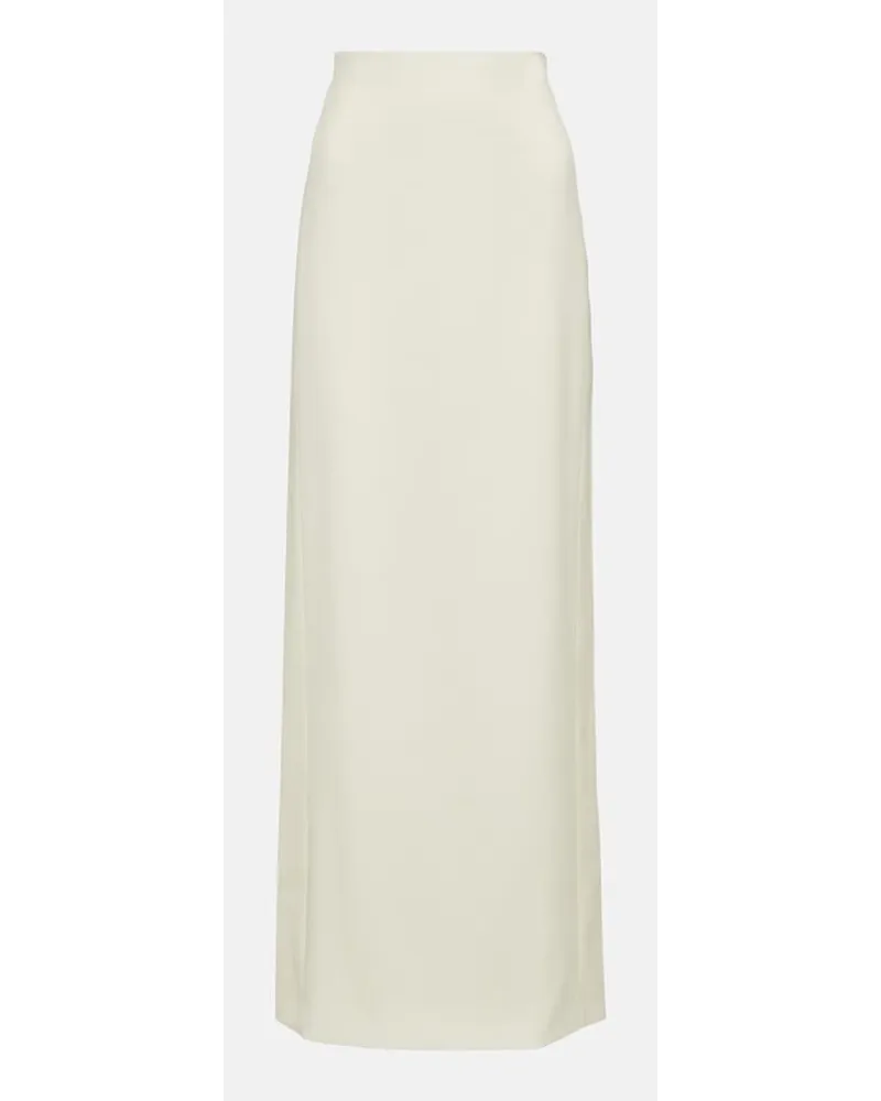 WARDROBE.NYC Gonna lunga in lana vergine Bianco