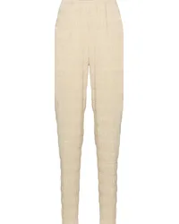 Totême Pantaloni a vita alta Beige