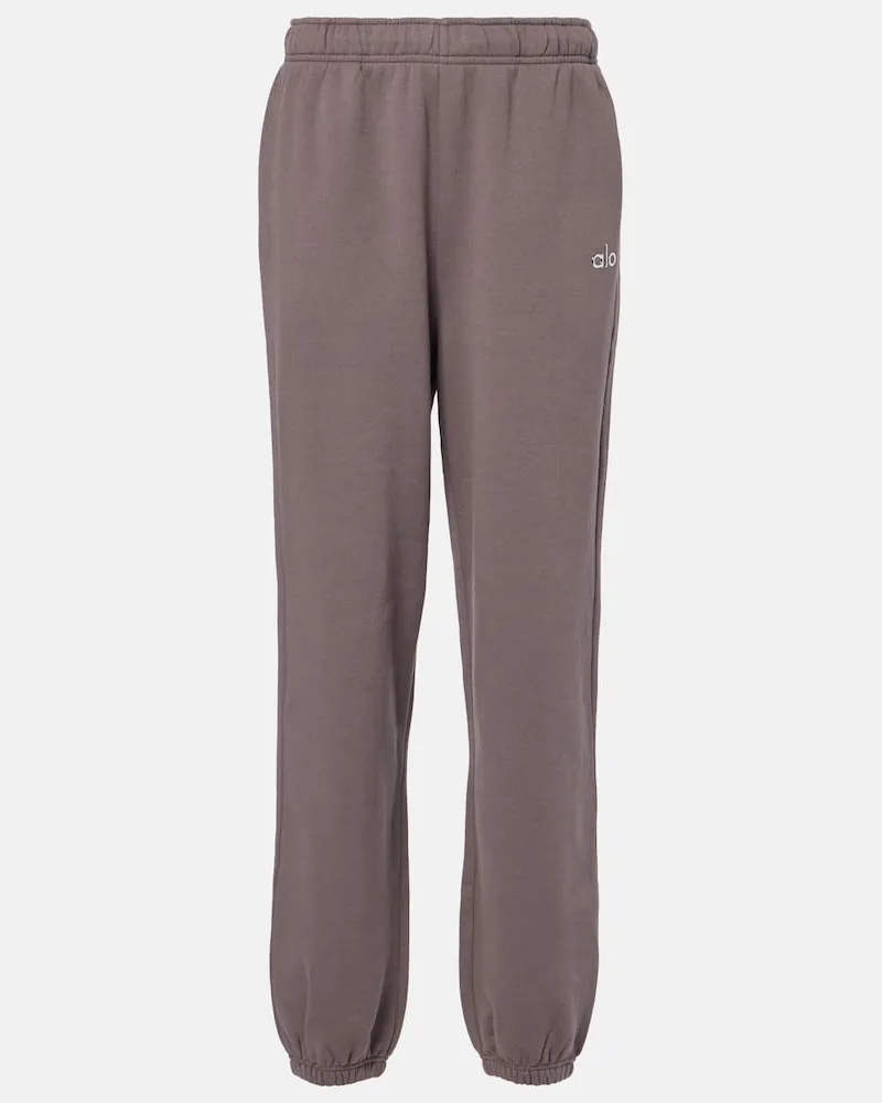 alo Pantaloni sportivi Accolade in Frech Terry Viola