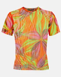 Louisa Ballou T-shirt Beach Tee con stampa Multicolore