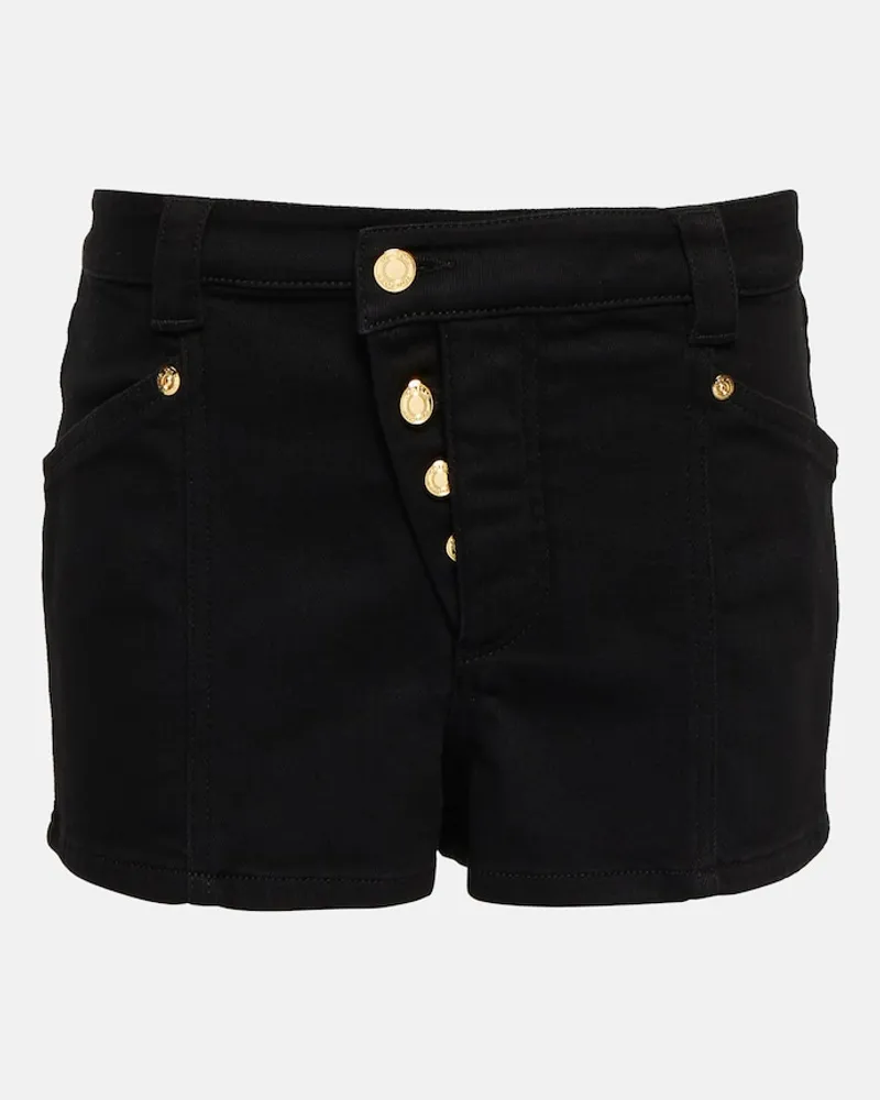 Tom Ford Shorts asimmetrici in cotone Nero