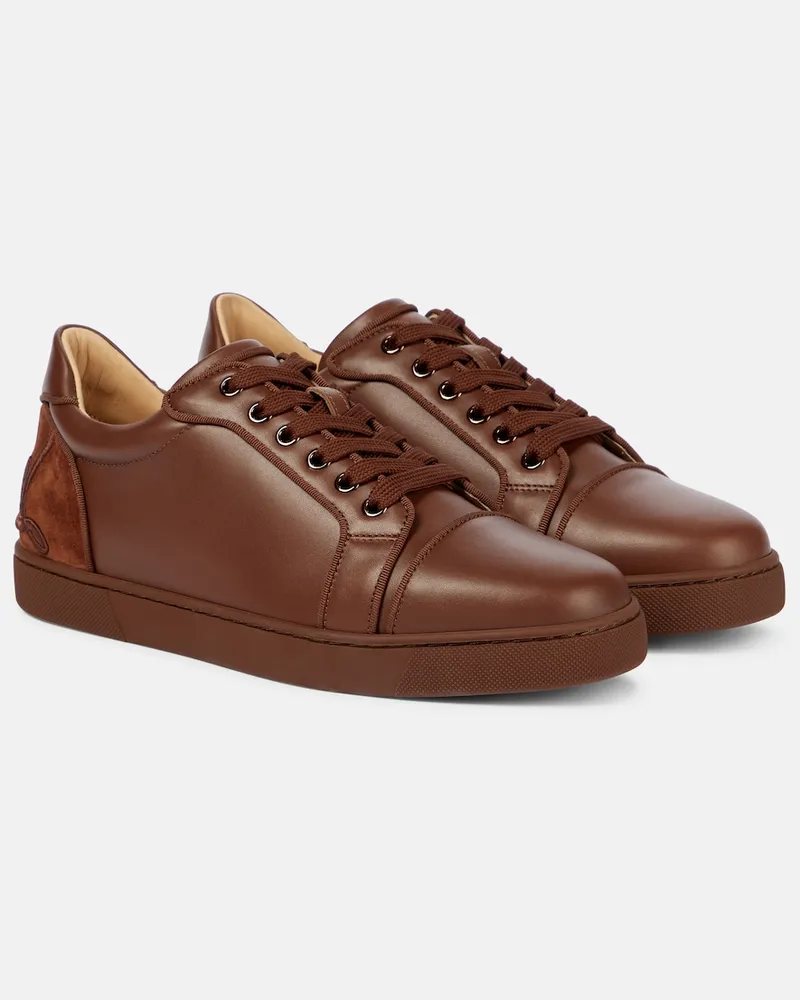 Christian Louboutin Sneakers Fun Vieira in pelle Marrone