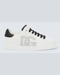 Dolce & Gabbana Sneakers Portofino in pelle Bianco