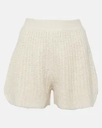 Loro Piana Shorts in seta Bianco