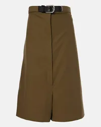 Loewe Jumpsuit in cotone con cintura Verde