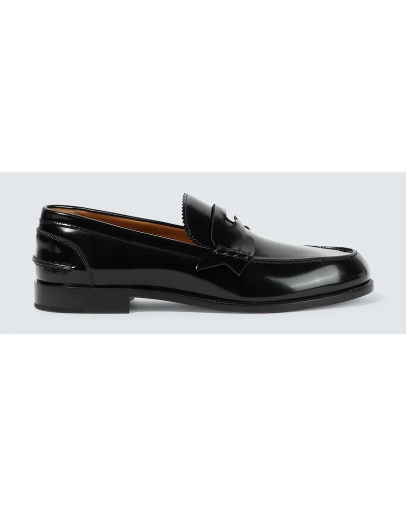 Christian Louboutin Mocassini Penny in pelle Nero