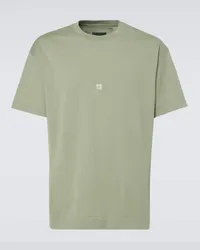 Givenchy T-shirt 4G in cotone Verde