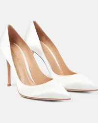 Gianvito Rossi Pumps Gianvito 105 in seta Bianco