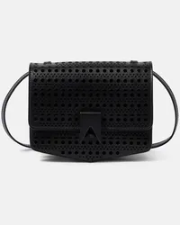 Alaïa Alaïa Borsa a tracolla Le Papa Small Vienne in pelle Nero