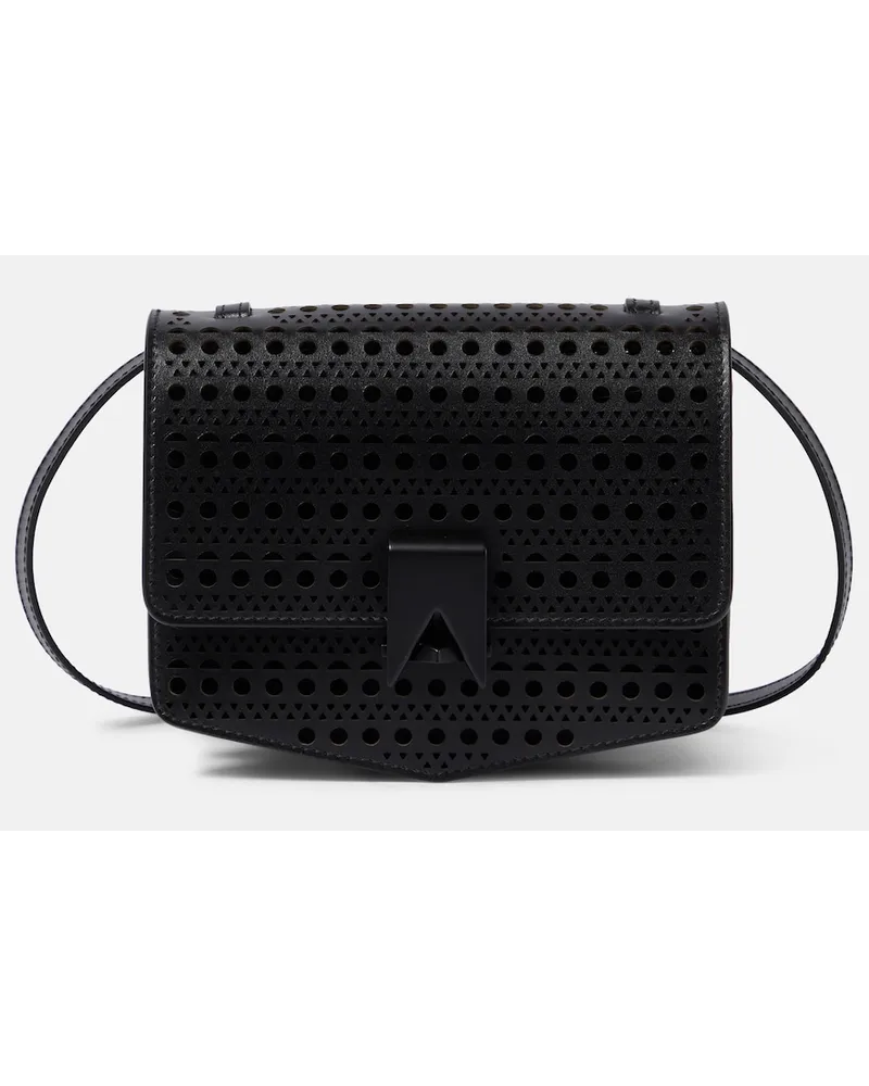 Alaïa AlaÃ¯a Borsa a tracolla Le Papa Small Vienne in pelle Nero