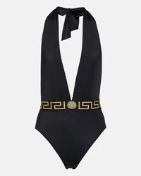 Versace Costume intero Greca Nero