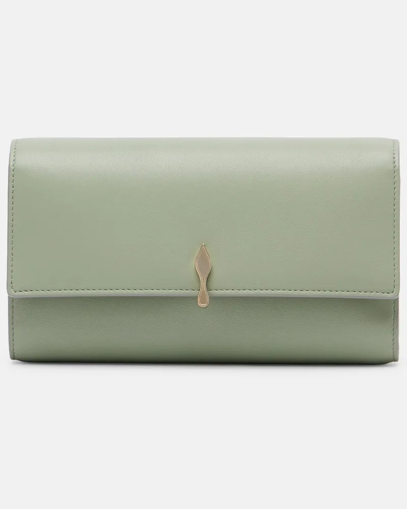 Christian Louboutin Clutch Bettina in pelle Verde