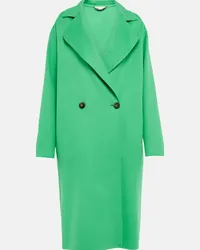 Stella McCartney Cappotto doppiopetto in lana Nero