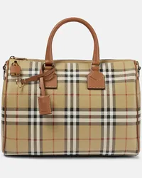 Burberry Borsa Burberry Check Medium in canvas Multicolore