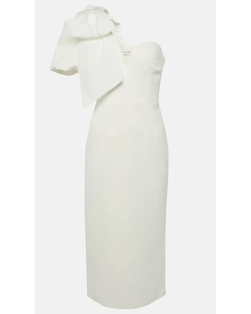 Rebecca Vallance Bridal - Abito midi Bon Ami con fiocco Bianco