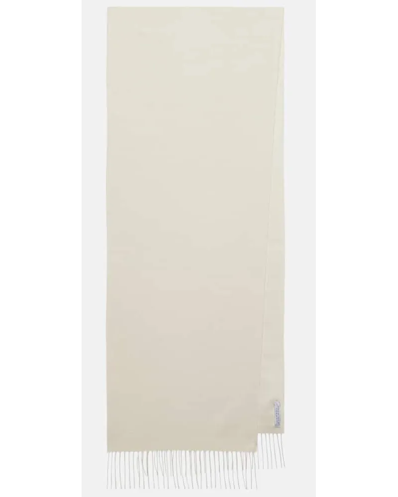 Gabriela Hearst Sciarpa Blaine in cashmere e seta Bianco