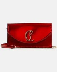 Christian Louboutin Clutch Loubi54 in vernice Rosso