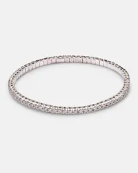 SHAY Bracciale Diamond Tennis Stretch in oro bianco 18kt  con diamanti Argento