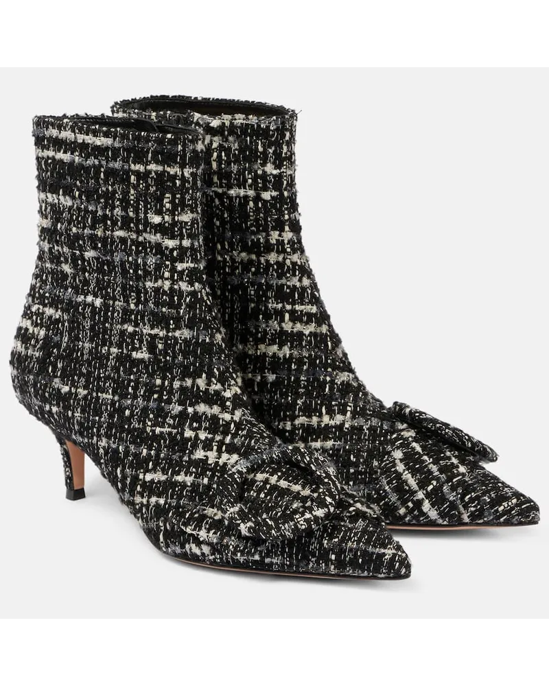 Gianvito Rossi Stivaletti in bouclÃ Nero