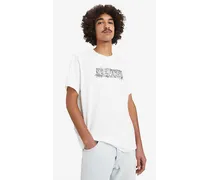 T shirt stampata taglio comodo Bianco / Fruit Boxtab White