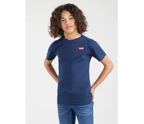 T shirt con logo Batwing teenager Blu / Dress Blues