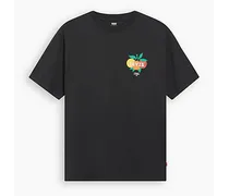 T shirt con stampa Vintage Fit Nero / Citrus / Caviar