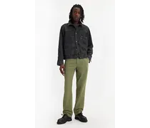 Pantaloni XX Chino Authentic dritti Verde / Four Leaf Clover Soft Garment Dye