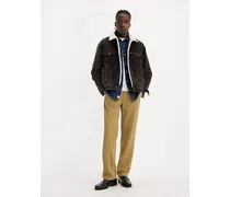 Pantaloni XX Chino Authentic dritti Beige / British Khaki Soft Garment Dye