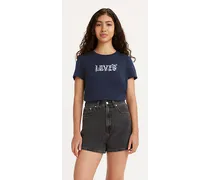 La T shirt Perfect Blu / Hl Logo Michelle Floral Naval Academy